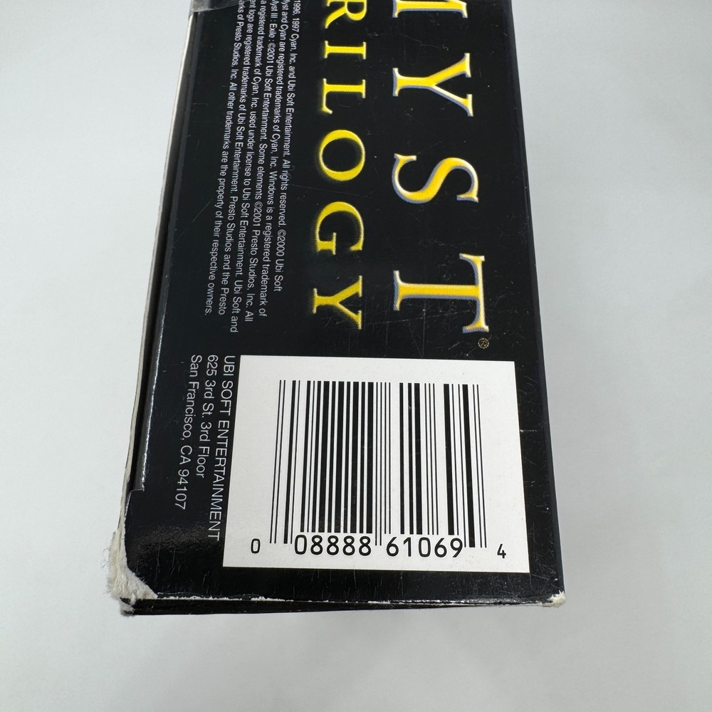 Myst Trilogy (Windows/Mac, 2002) - Big Box - Brand New Sealed - Rare - Picture 5 of 9
